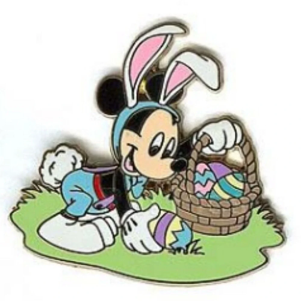 Disney Mickey Easter Bunny Costume Egg Basket Artist Proof AP Pin‎ 37469